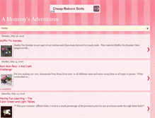 Tablet Screenshot of amommysadventures.com